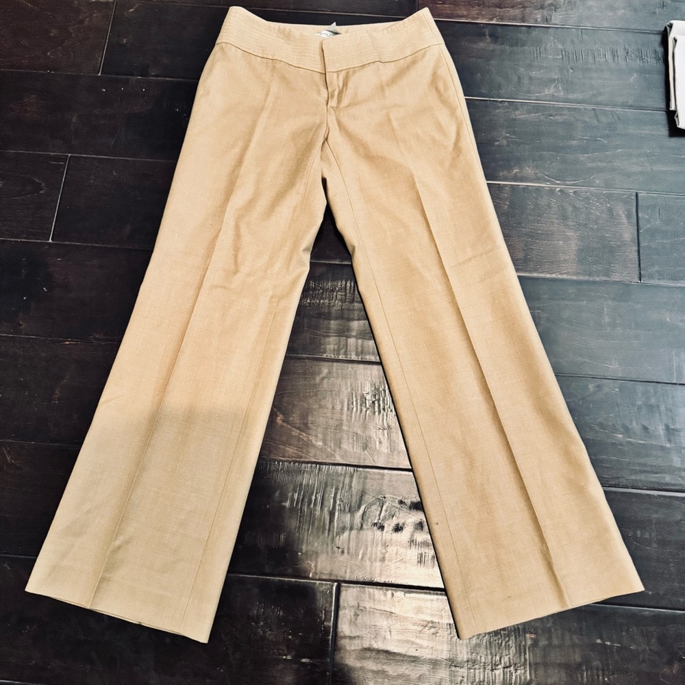 Banana Republic Beige Wide-Leg Martin Pants - Picture 7 of 12